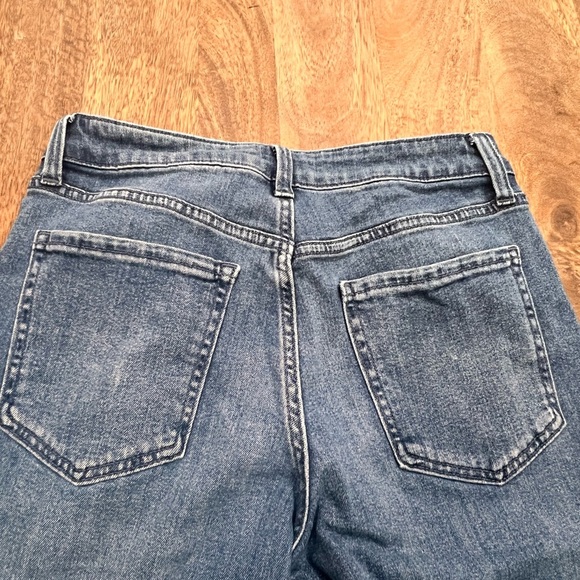 Old Navy Denim Jeans High Rise Loose Size 6 - Picture 7 of 9